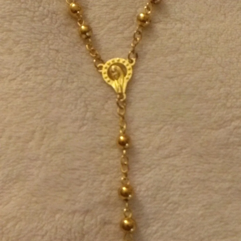 ROSARY BEADS TWO TONE IN COLOR